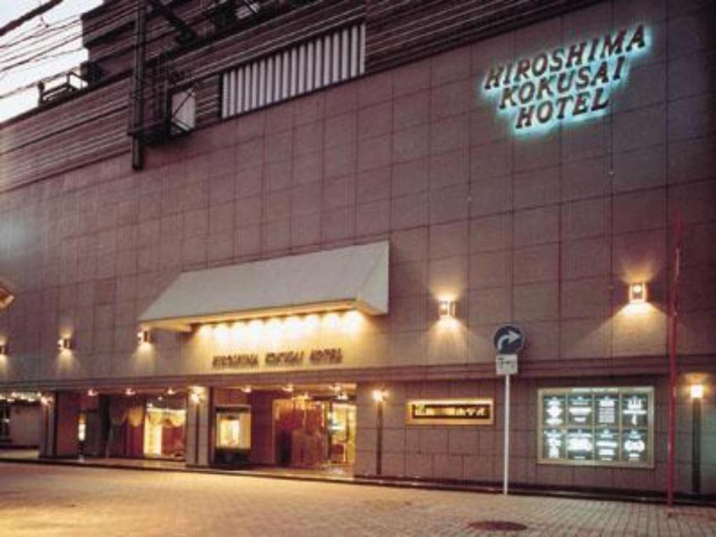 Hiroshima Kokusai Hotel Exterior foto